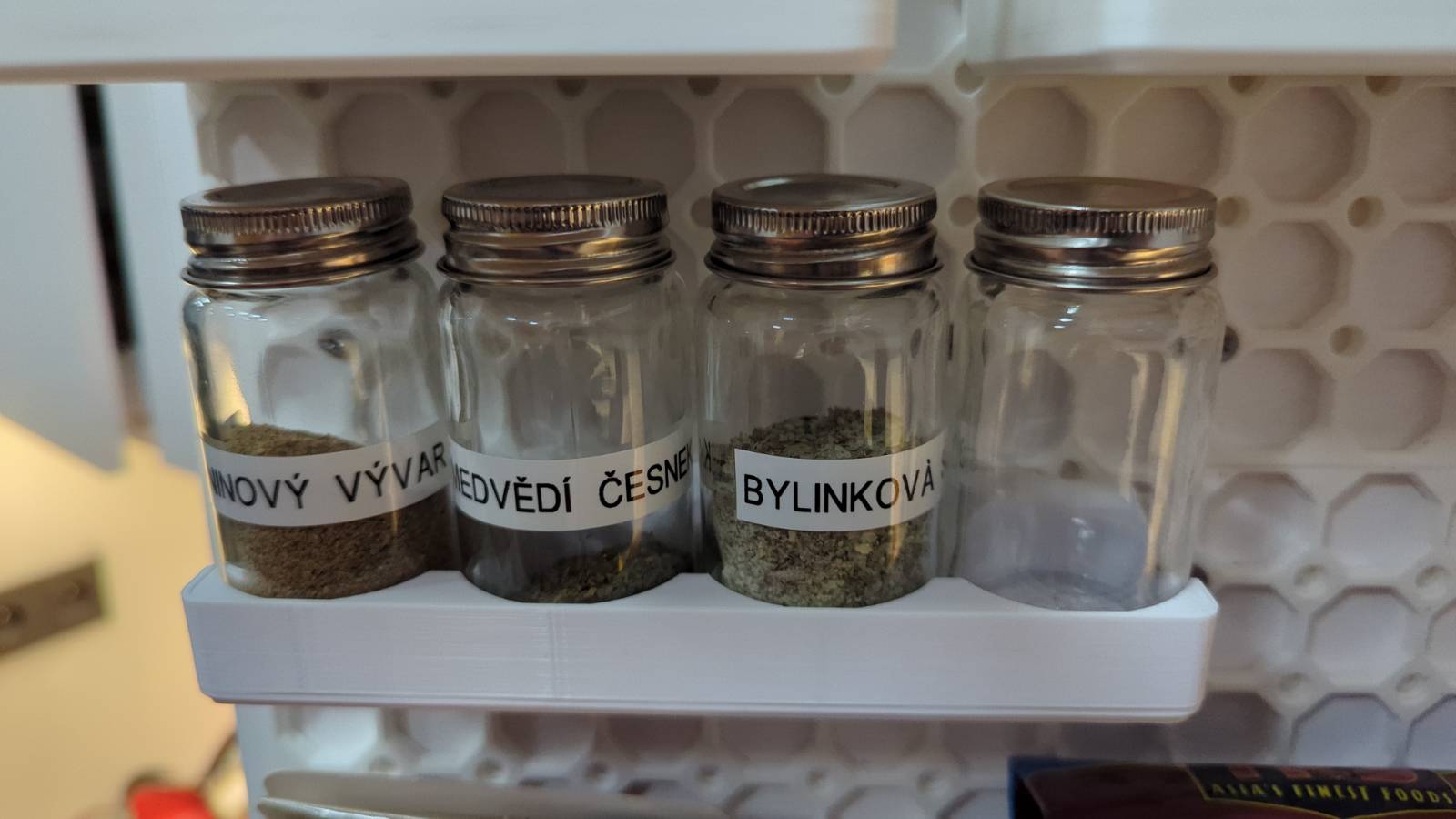 Multiboard Shelv for 4x Ikea - GULDFISK spice jars