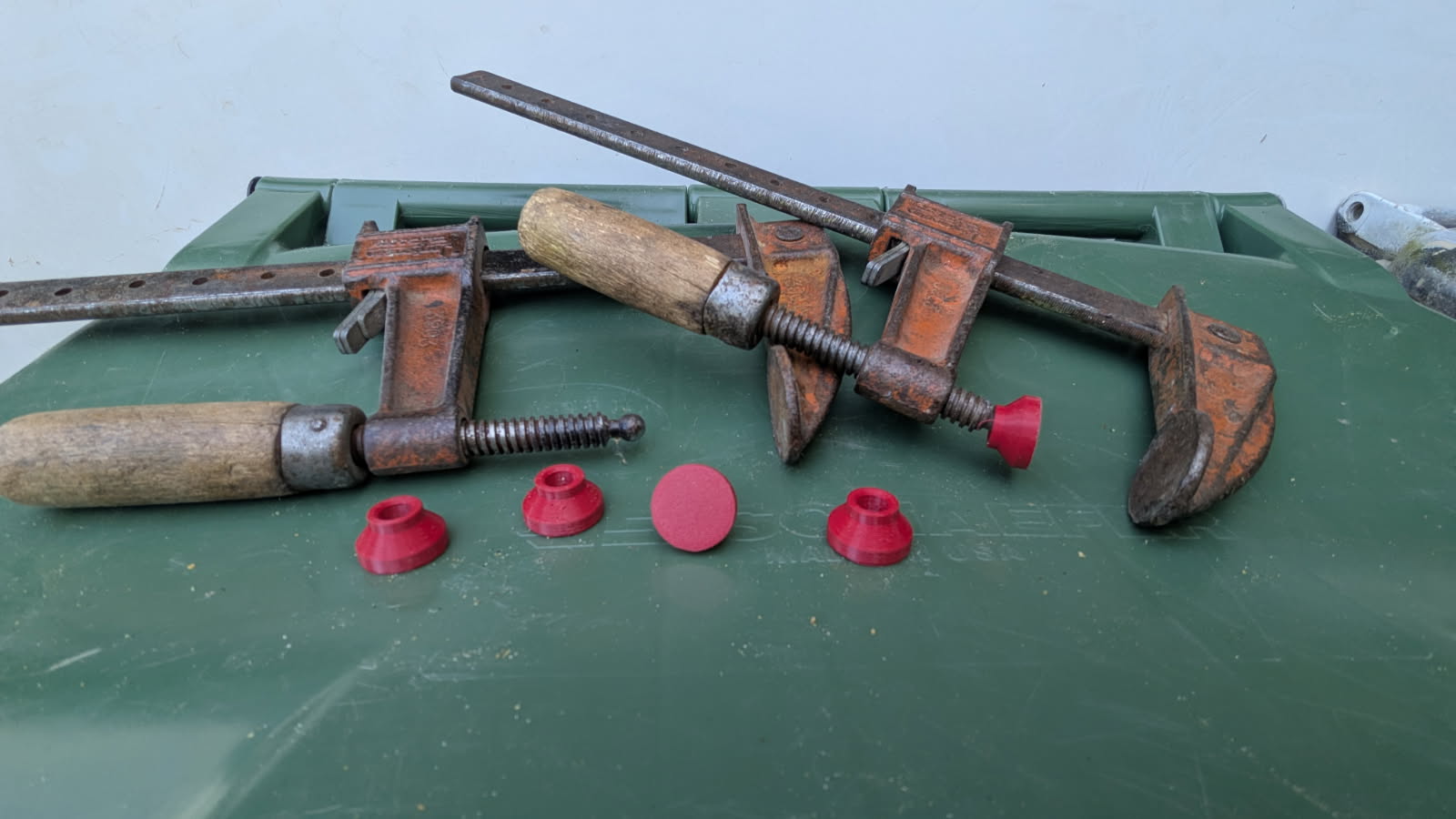 F Clamp Swivel foot