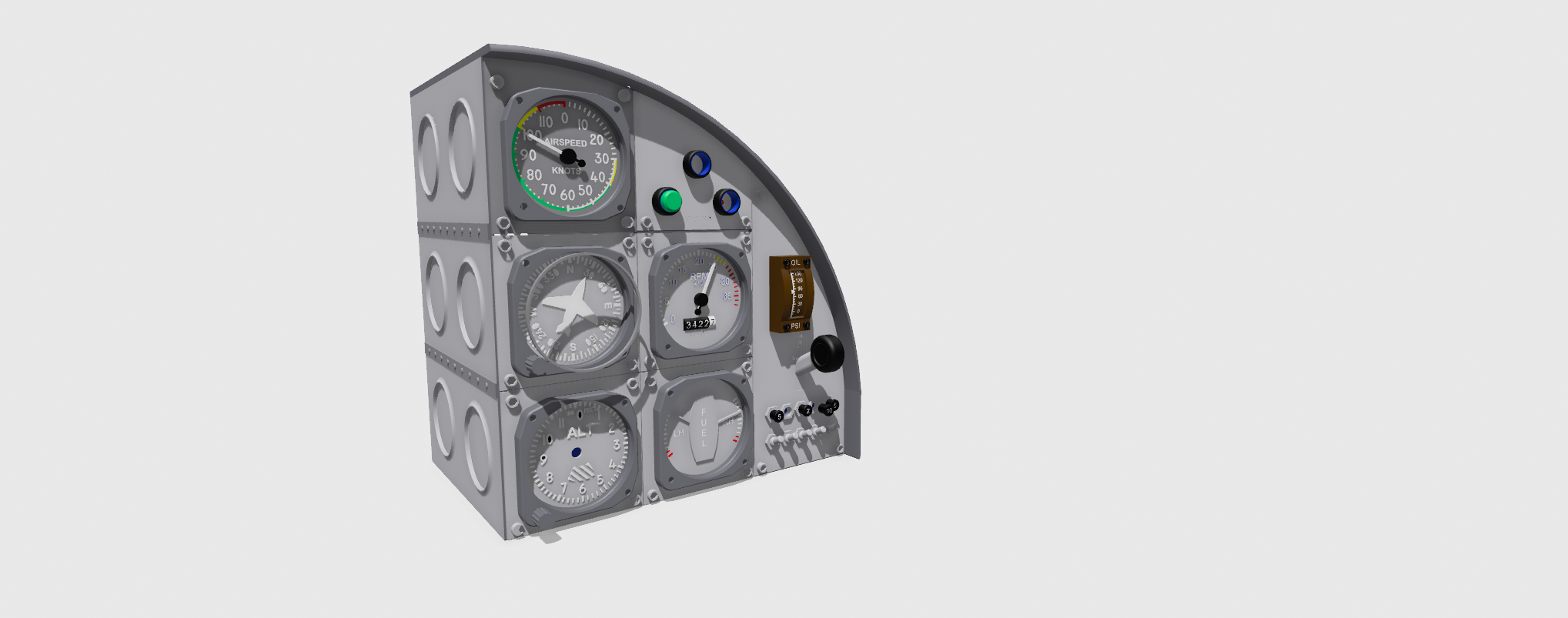 Aviation Desktop Organizer