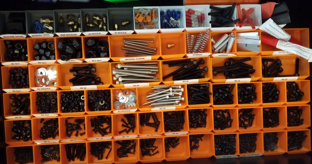 Part bins by Nick Download free STL model