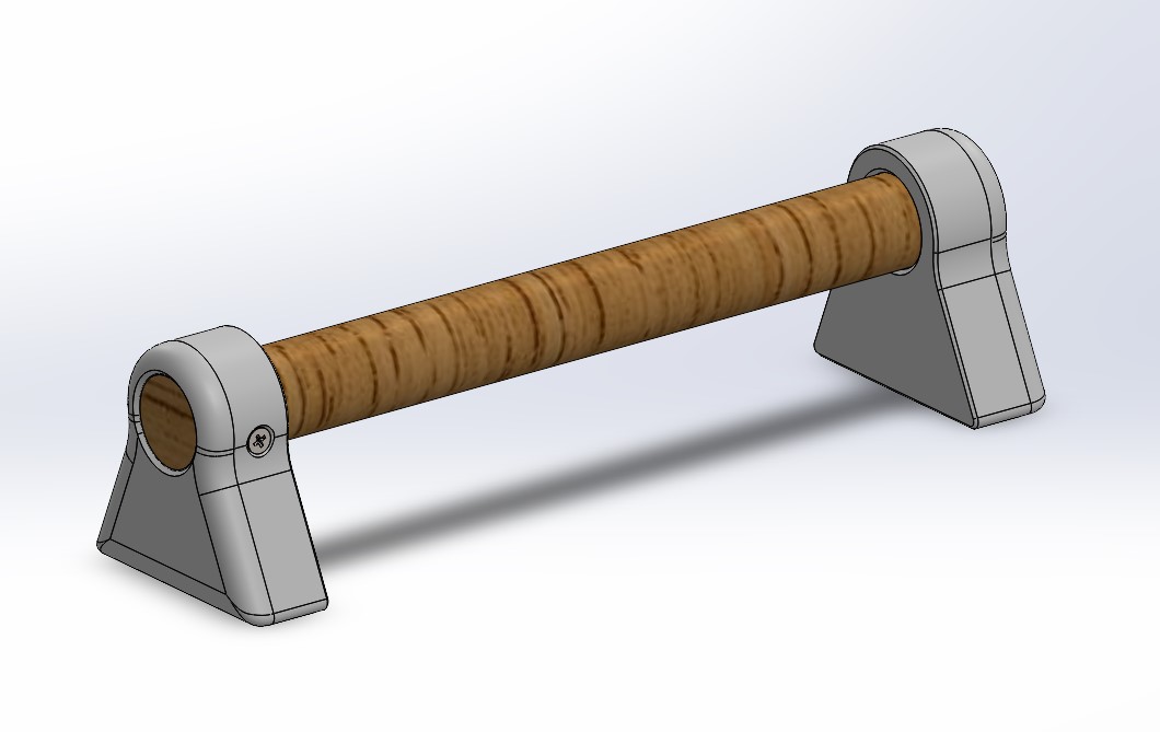 Miniatura 3 do modelo 3D Push up bars