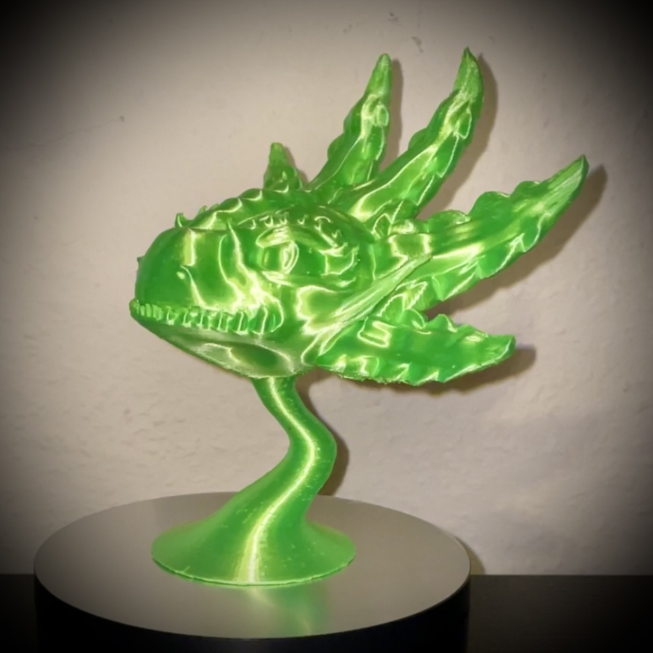 Axolotl Dragon Bust