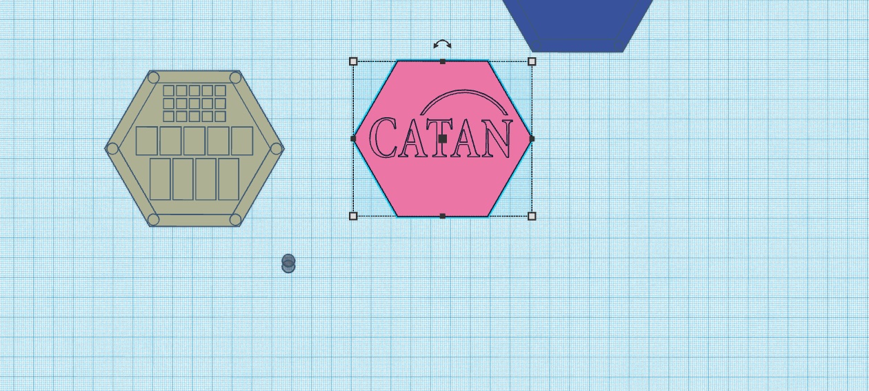 catan wooden pieces organizer