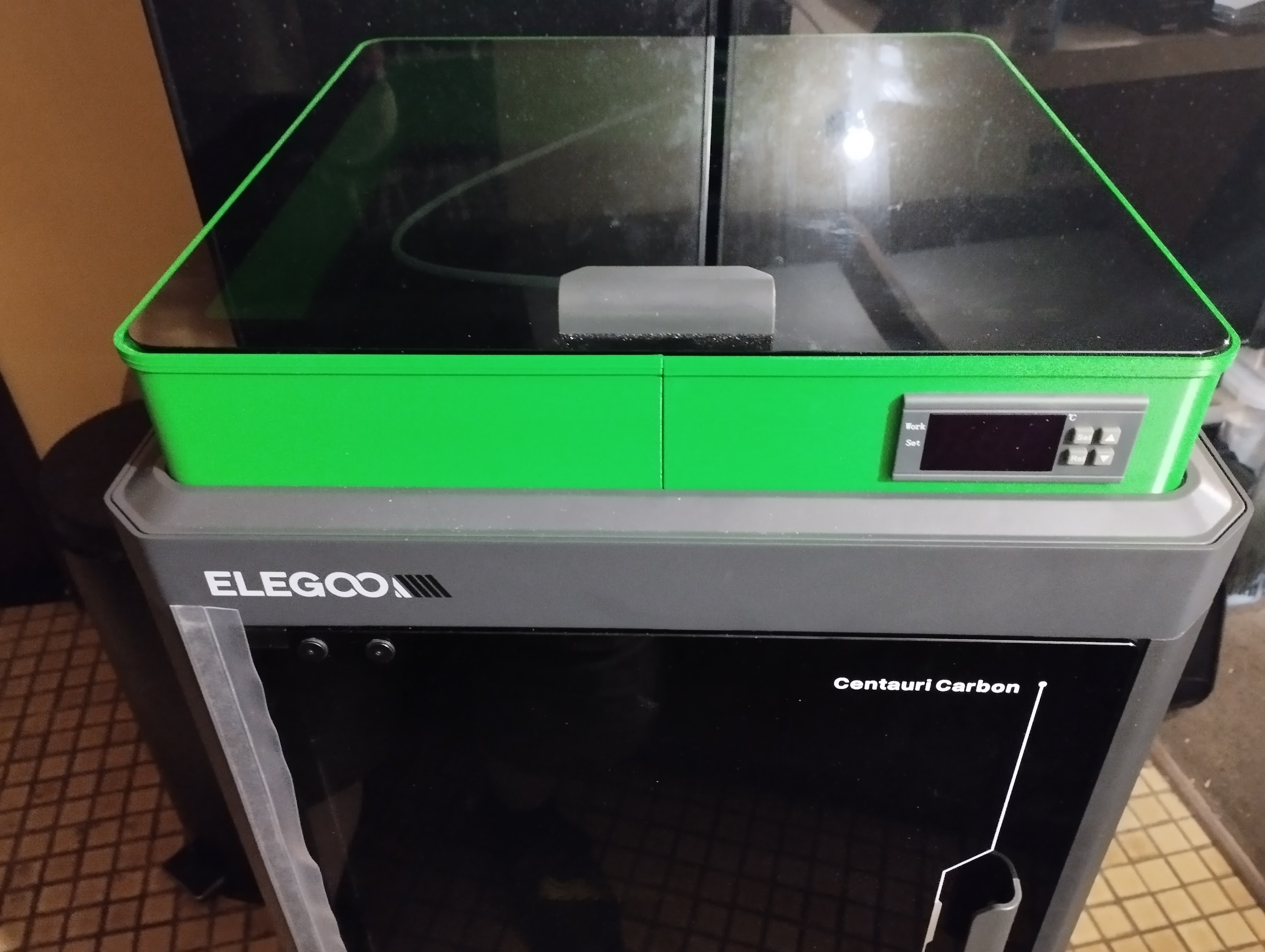 Elegoo Centauri Carbon Top Plate Riser Extras