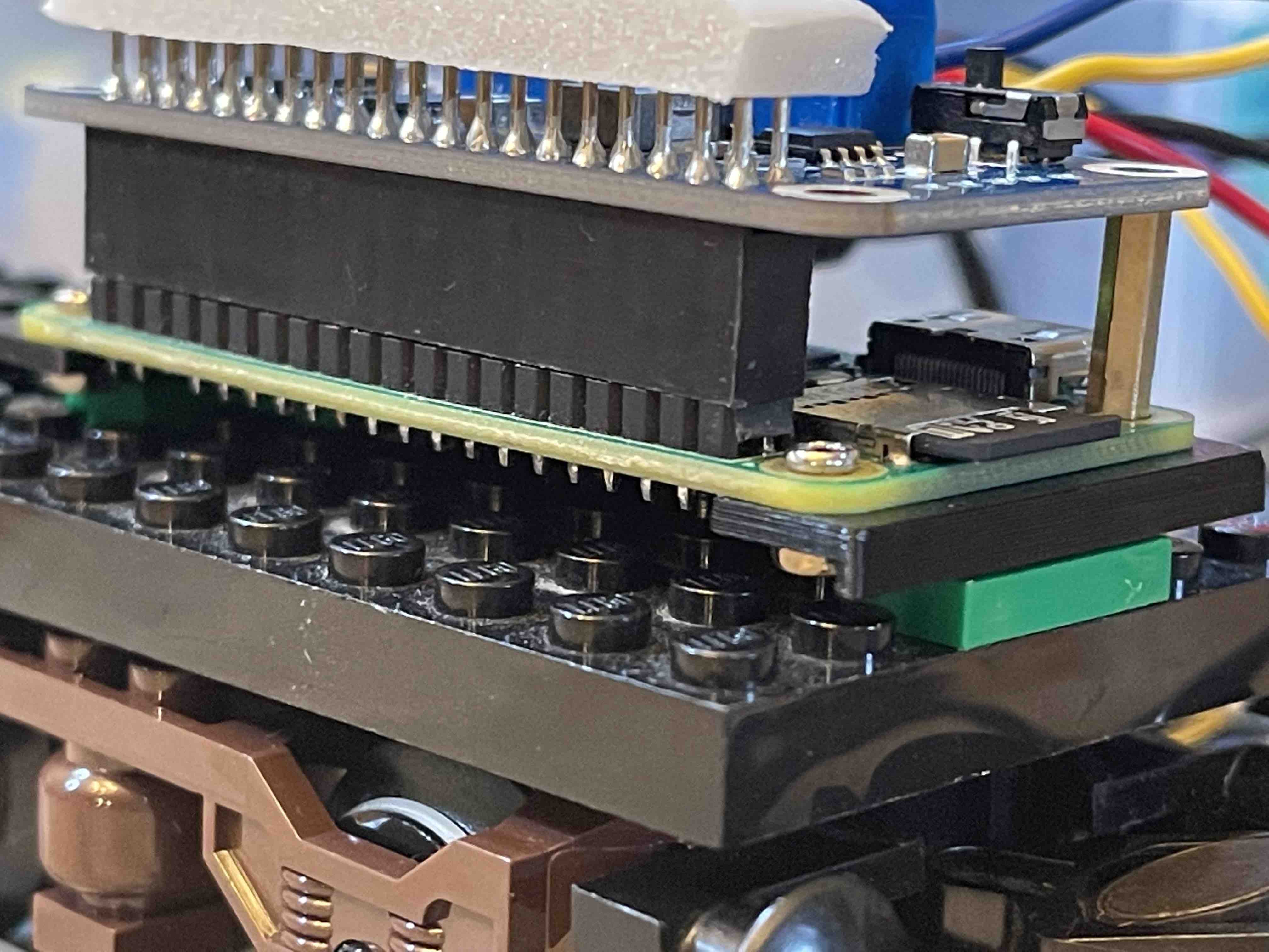 Raspberry PI 0 LEGO Mount