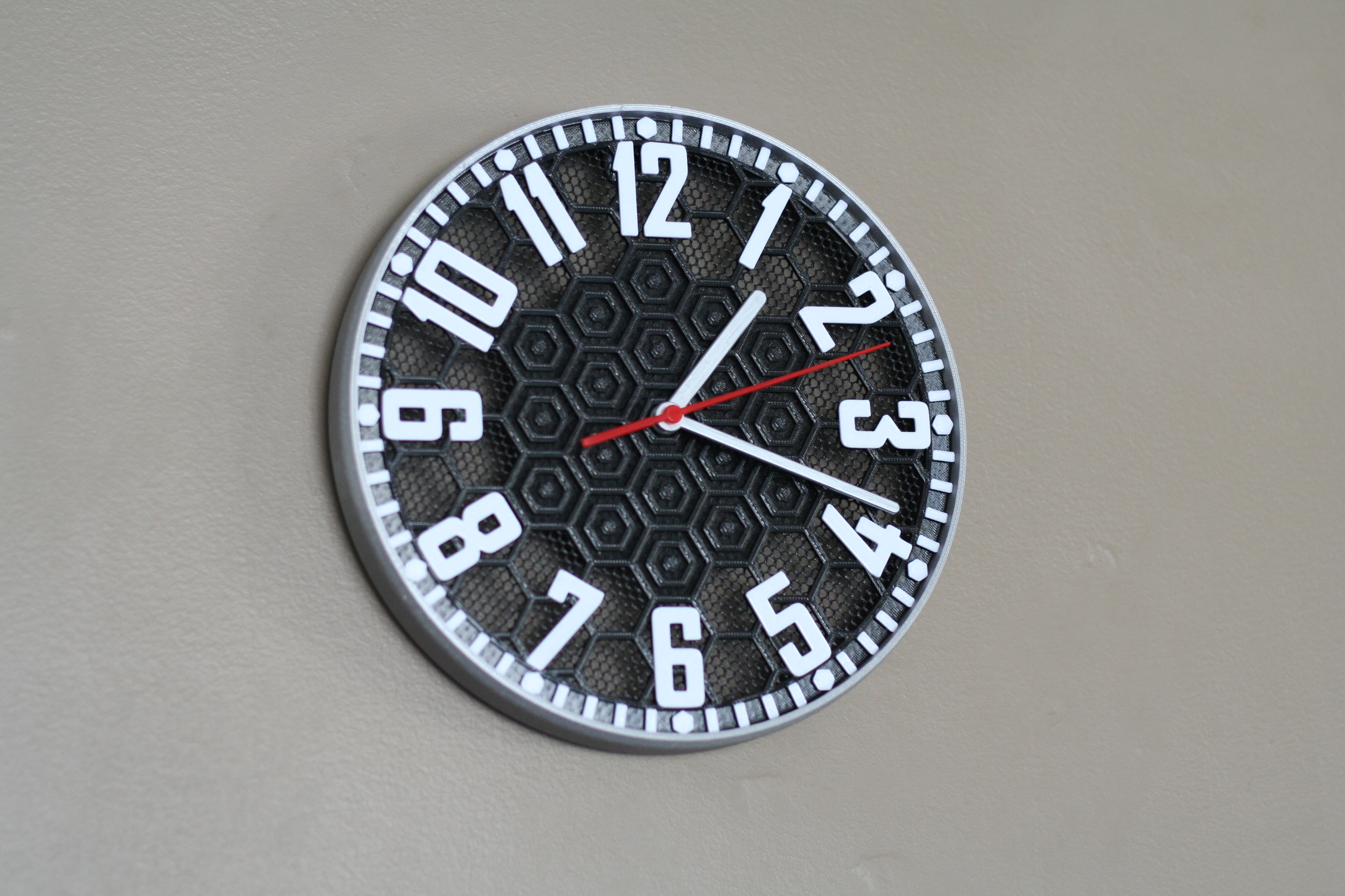 Honeycomb Clock