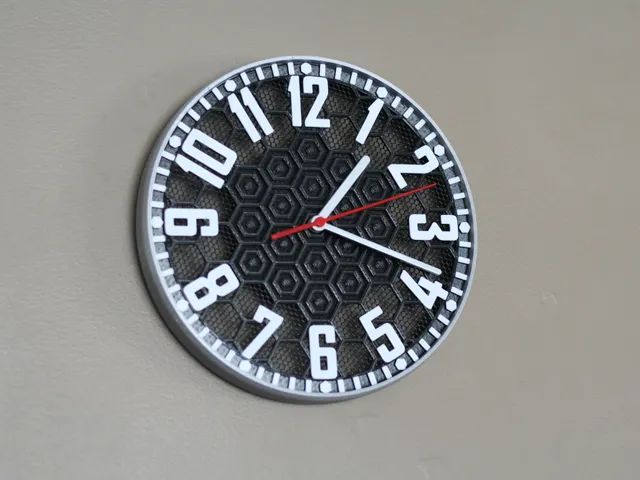 Honeycomb Clock