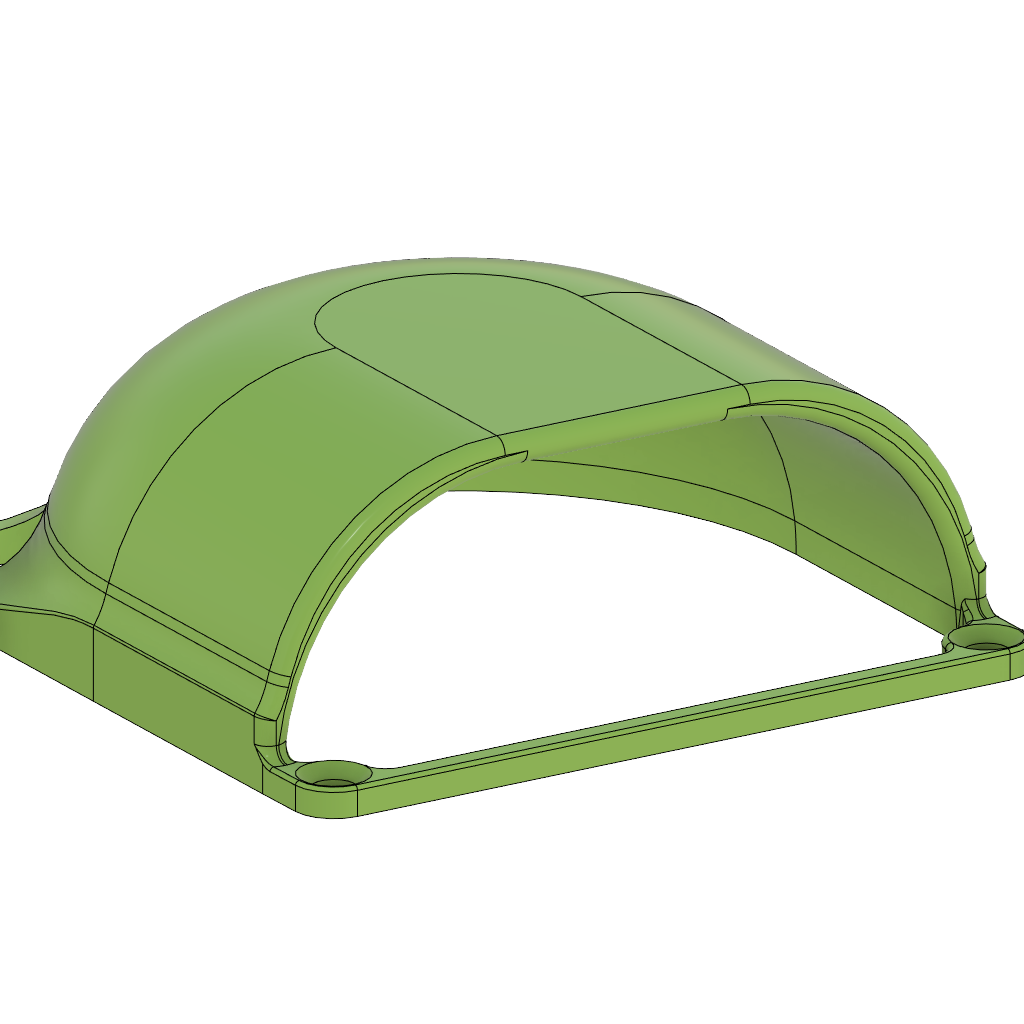 80mm Fan Shrouds by Justin B Download free STL model