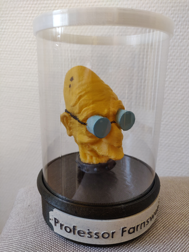 Professor Farnsworth Head in a Jar Soda Edition