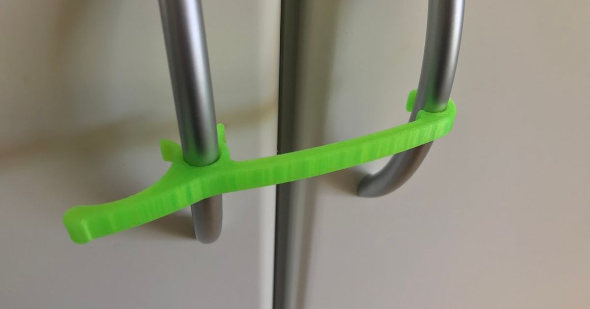 Wardrobe Child Safety Latch by Jimmy Johansson Download free STL