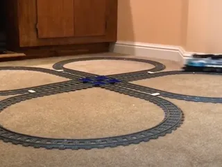 Masking Tape Race Track