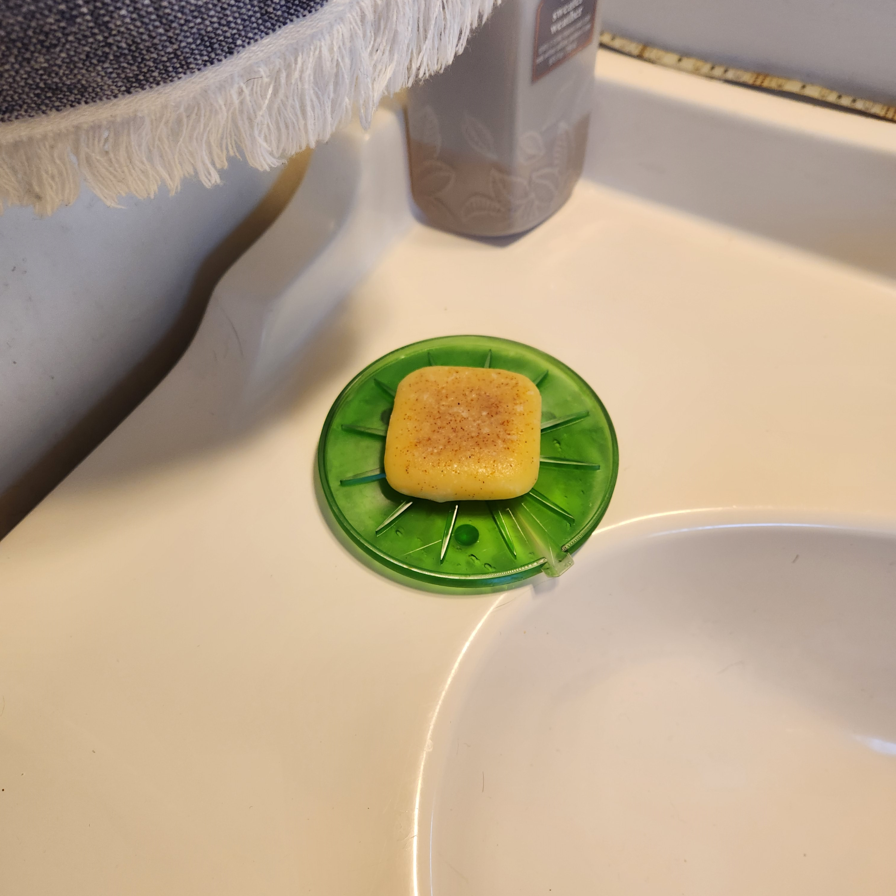 Lily Pad Soap Dish that Drains