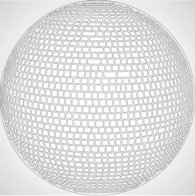 Disco Ball coaster by danowall Download free STL model