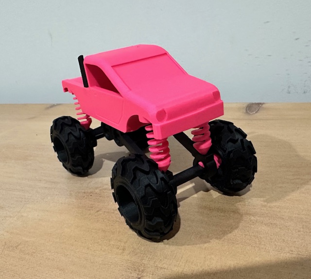 Monster Truck V2! No Glue Needed to Assemble! — miniatura 9