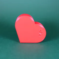 Heart Magnets (Updated) by GeekToybox, Download free STL model