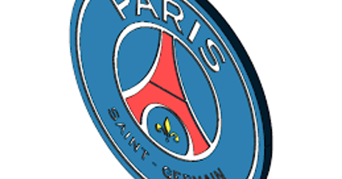 How to draw Paris Saint Germain F. C. Logo 