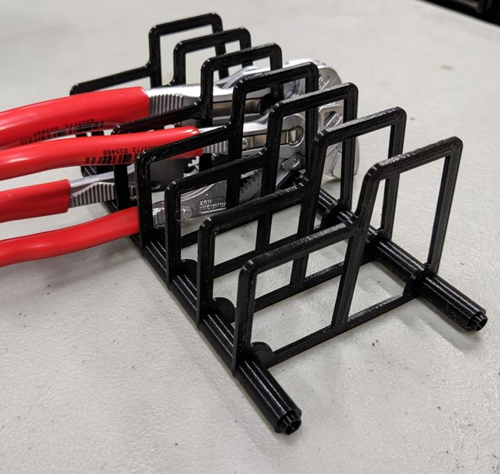 Pliers Rack, modular / expandable by SmokerJoker2020 Download free STL model