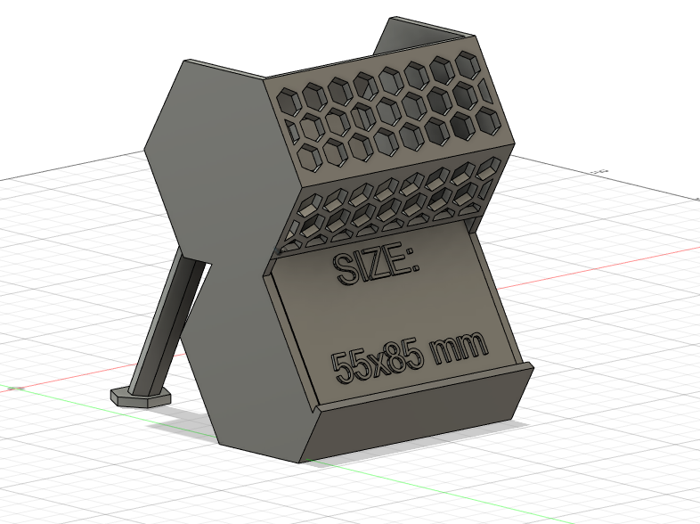 Sliding Business Card Holder