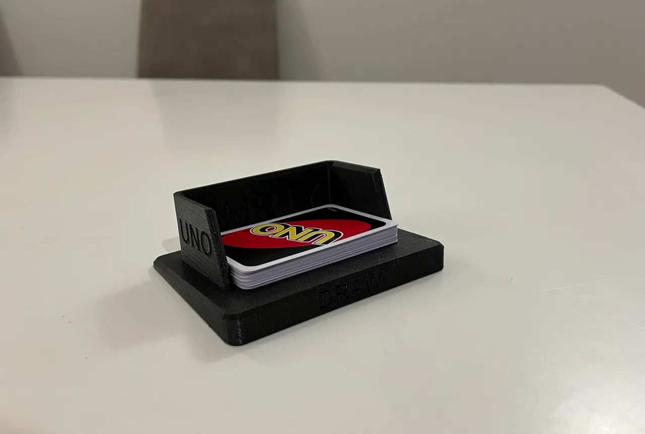 Free 3D file UNO Card Holder 📦・3D printable object to download・Cults