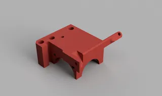 Prusa MK3 on MK2 fan mount, aligned filament path 1mm for toms3d Dolly