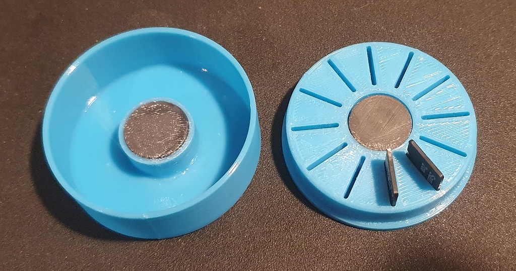 Magnetic MicroSD Case