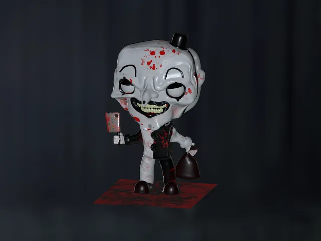 Terrifier Art The Clown Pop Figure
