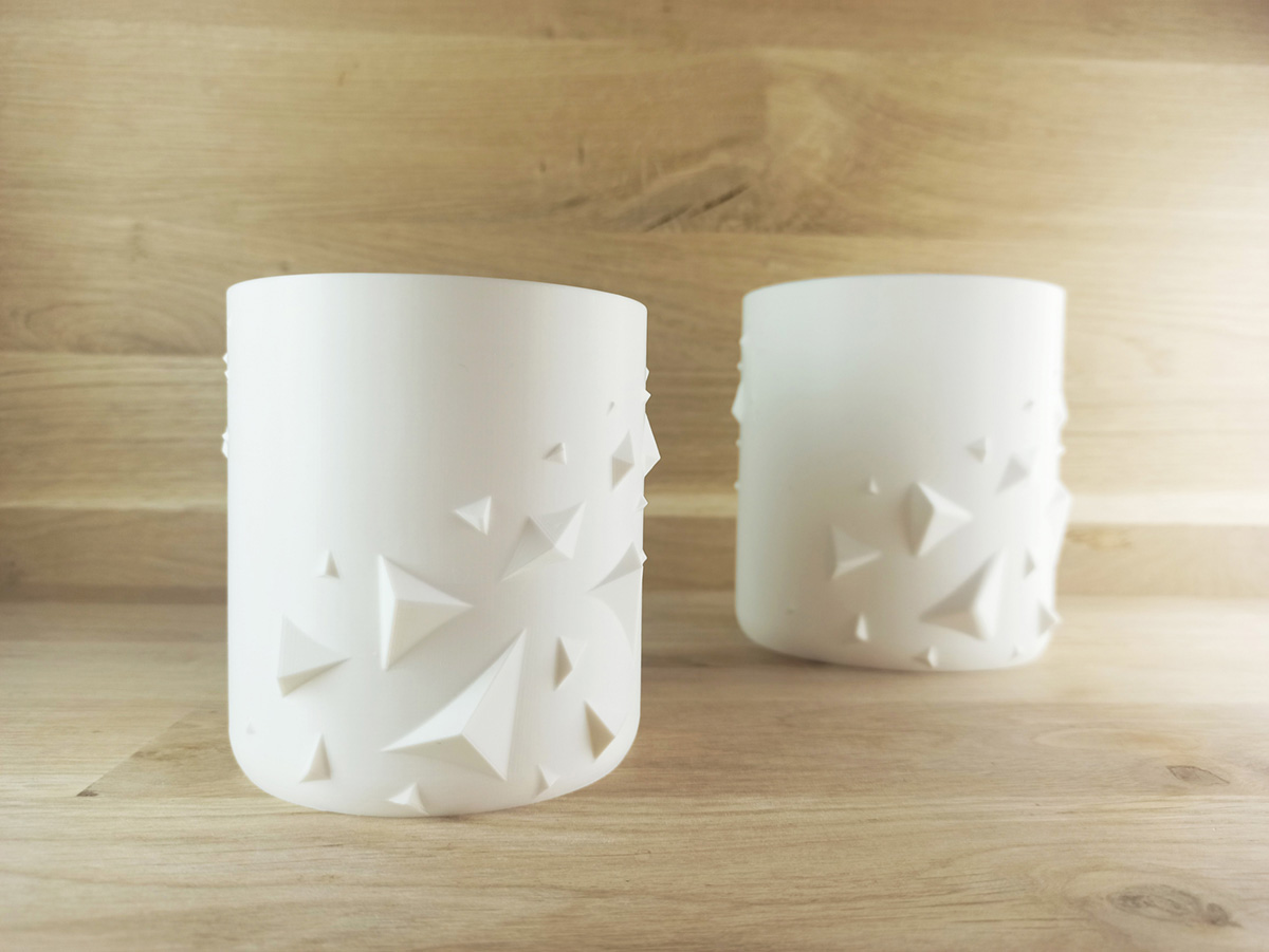 Miniatura 7 do modelo 3D Flower Pot - Pyramidal shards