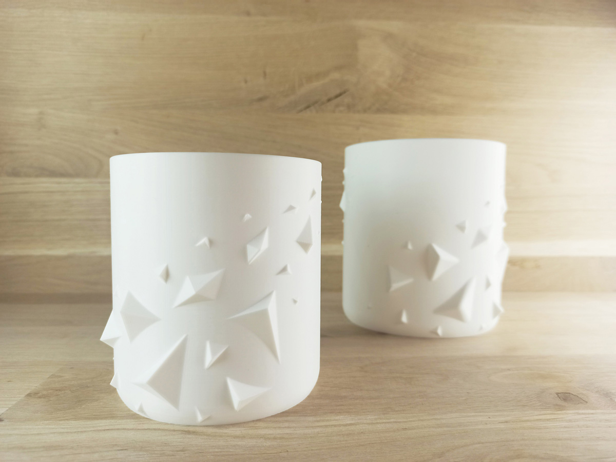 Miniatura 8 do modelo 3D Flower Pot - Pyramidal shards