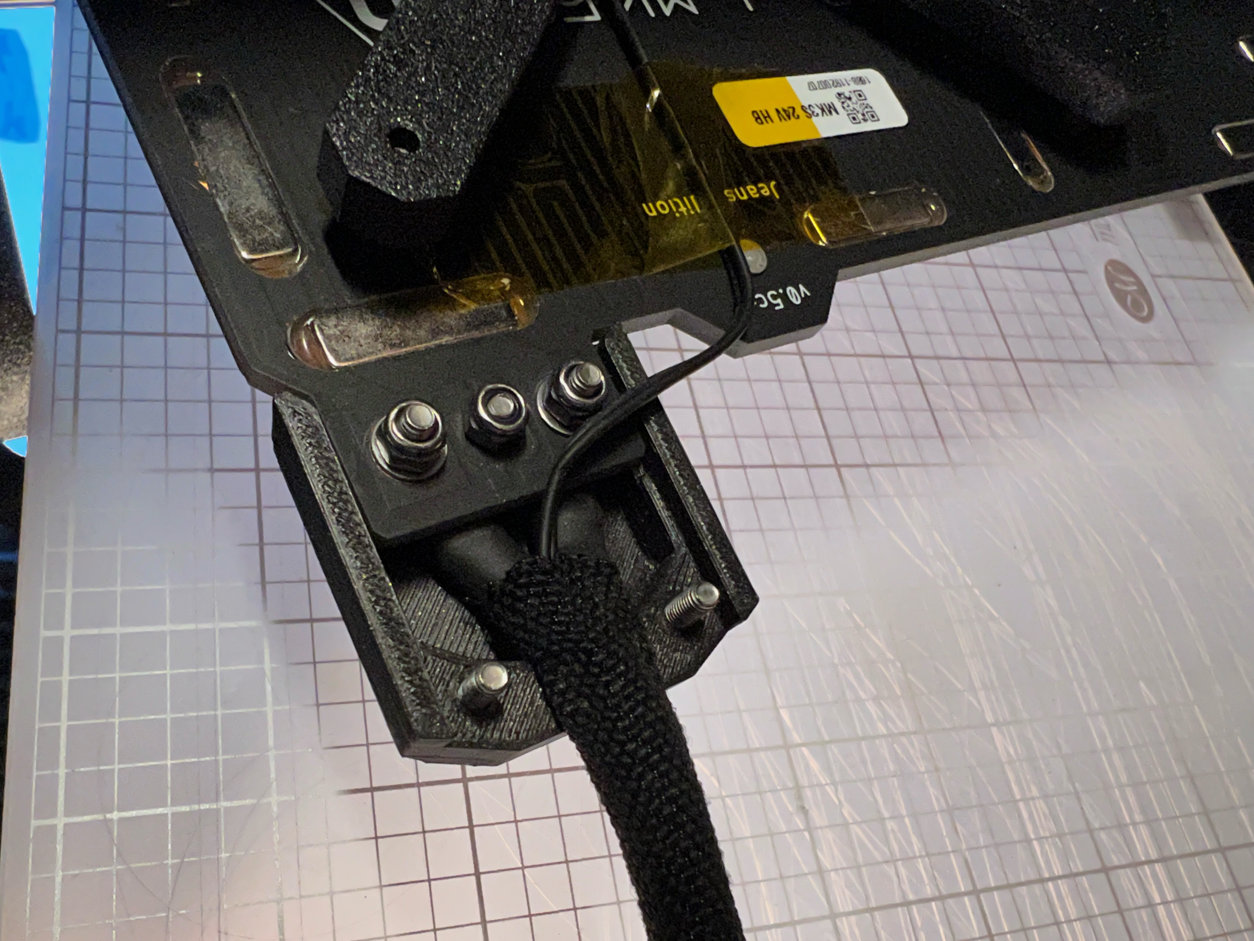 Heatbed cable cover *Modified for interior room*
