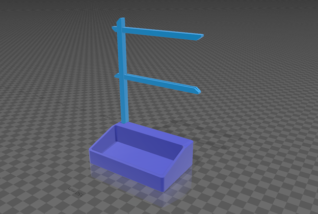 Flag Business Card Holder