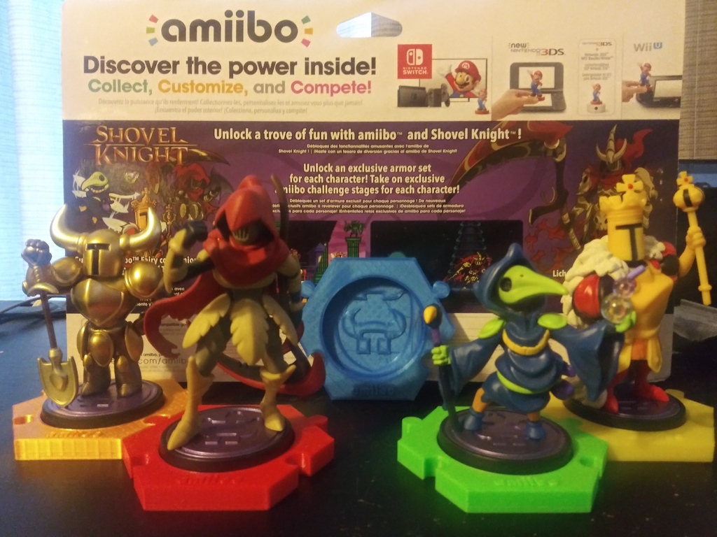 Shovel Knight Logo Amiibo Stand