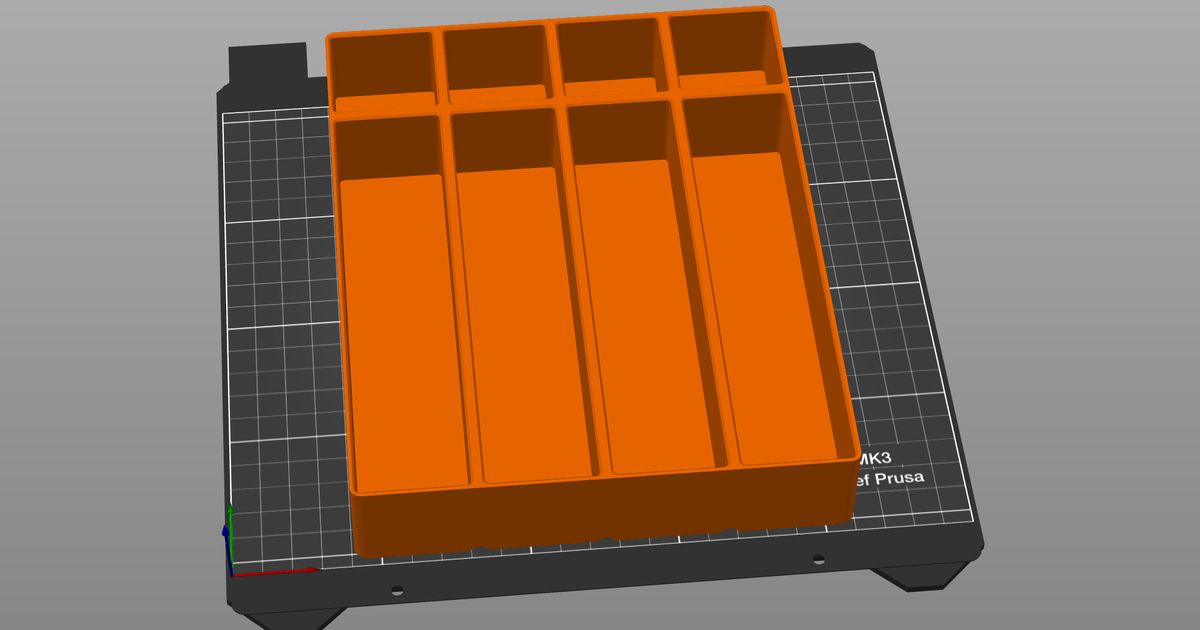 Gridfinity Modified 4x5x4002 by yellow.bad.boy Download free STL model