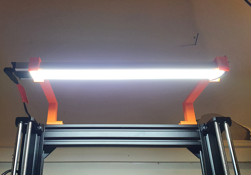 Jaycar LED Strip VSlot (2020/2040/etc.) Mount by calvinbui Download