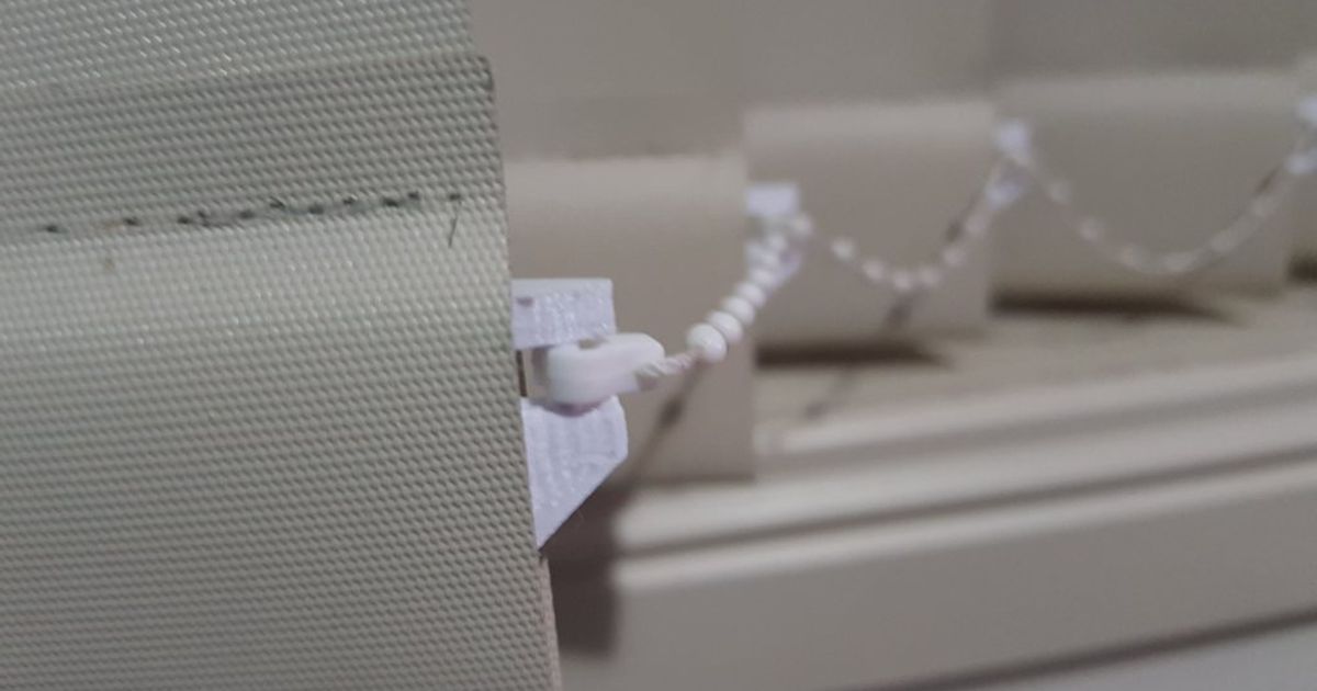 Vertical Blinds Bottom Weight Insert by calvinbui Download free STL