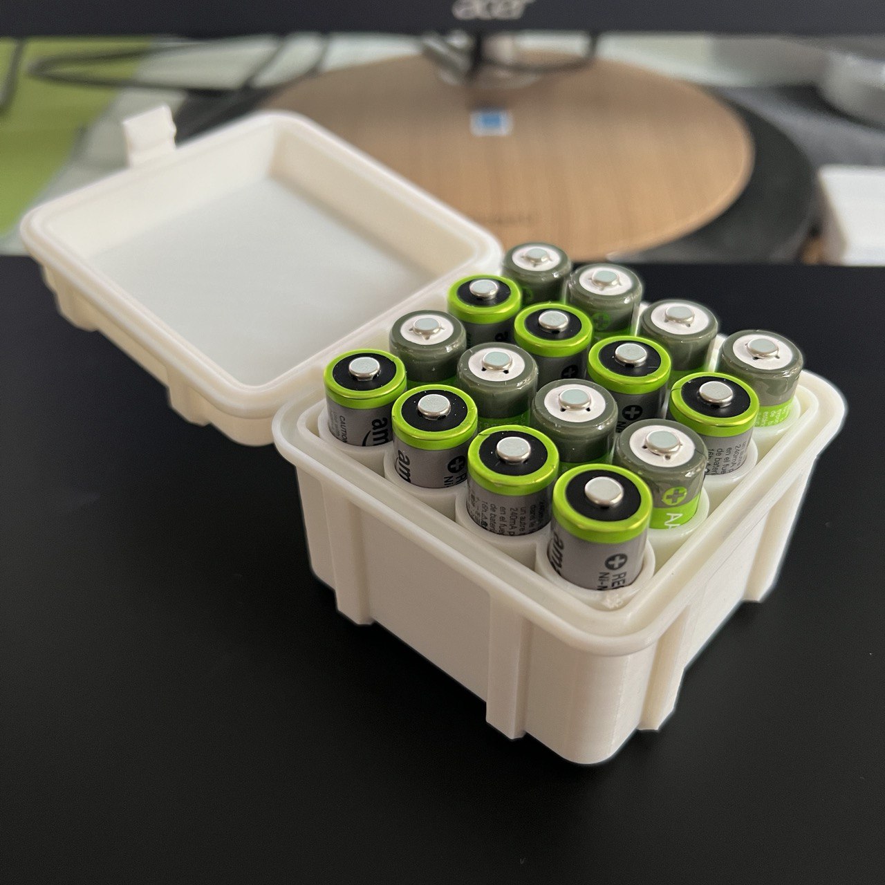 AA Battery Storage Box by Eduardo Cid Download free STL model