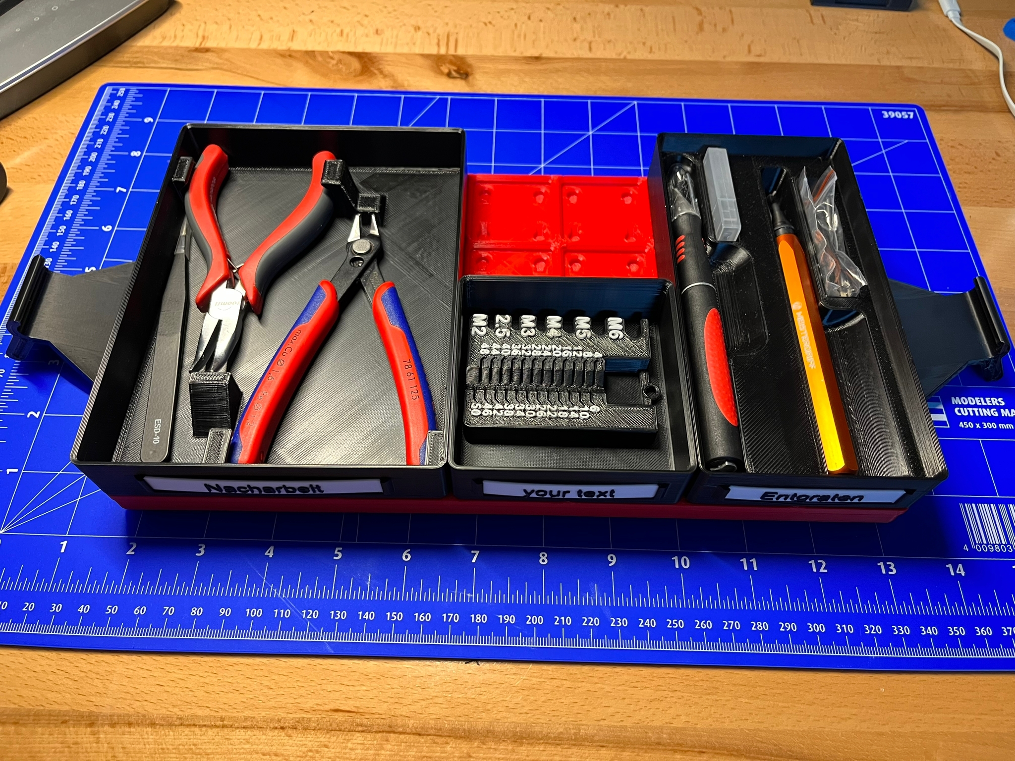 Miniatura 4 do modelo 3D Fully printable Gridfinity box (parametric)