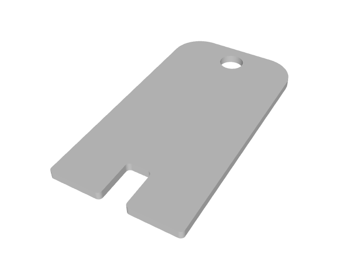Paper dispenser key