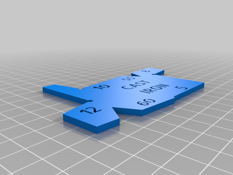 Miniatura 14 do modelo 3D Angle Gauge tools for lathe