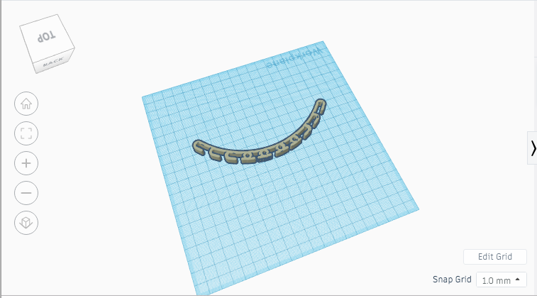 Miniatura 3 do modelo 3D Modified extended mask clip.