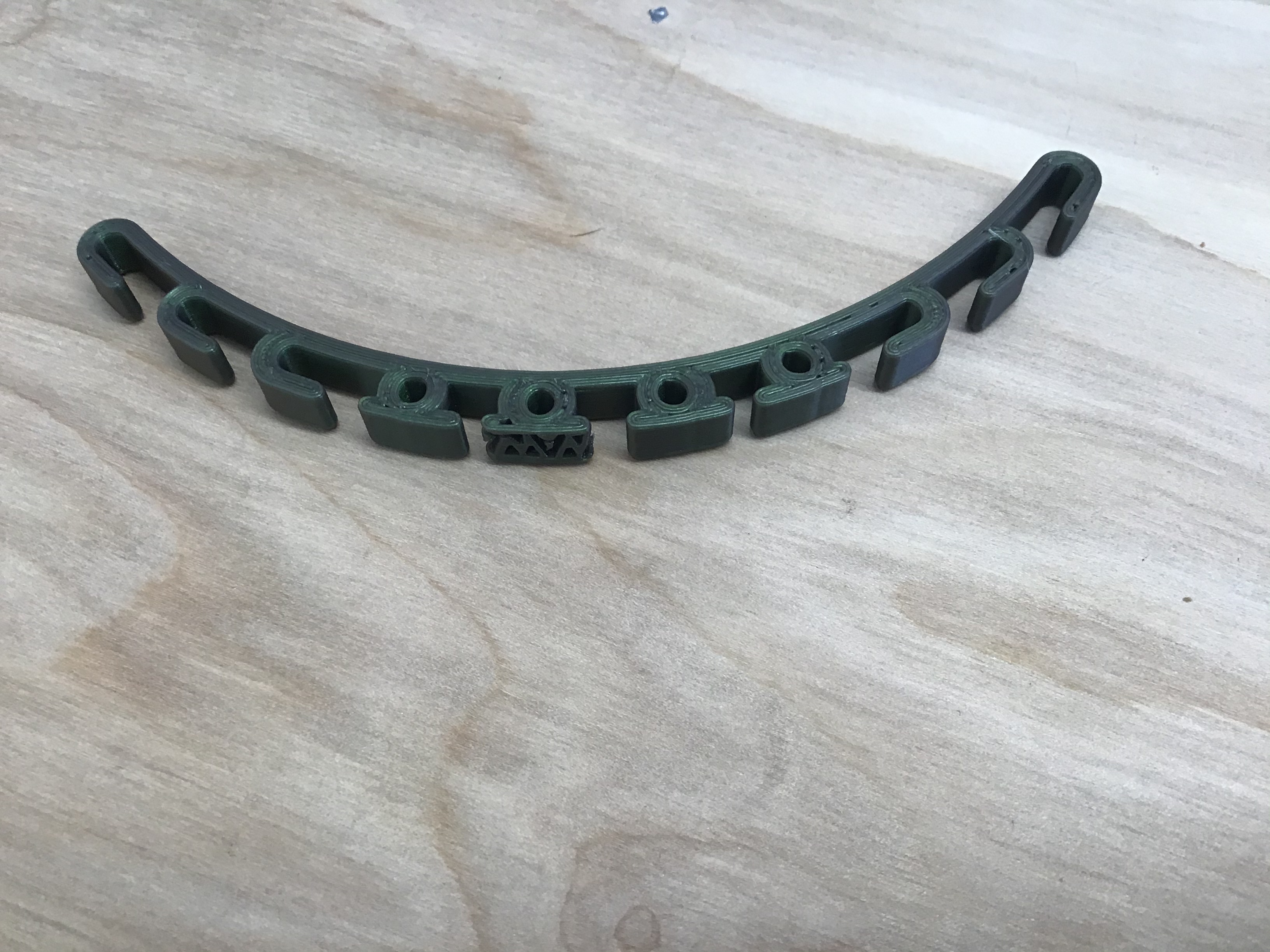 Miniatura 7 do modelo 3D Modified extended mask clip.