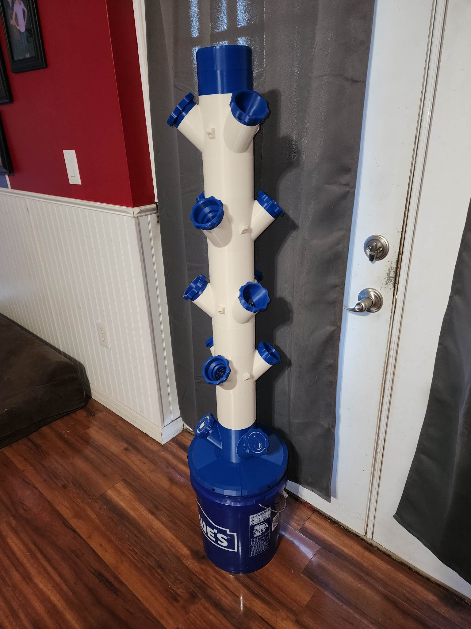 Remixed Modular Hydroponics Tower Por Jeremy G Descargar Modelo STL remixed-modular-hydroponics-tower-por-jeremy-g-descargar-modelo-stl