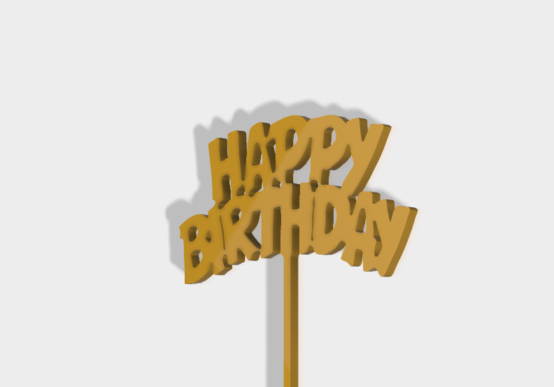 HAPPY  BIRTHDAY