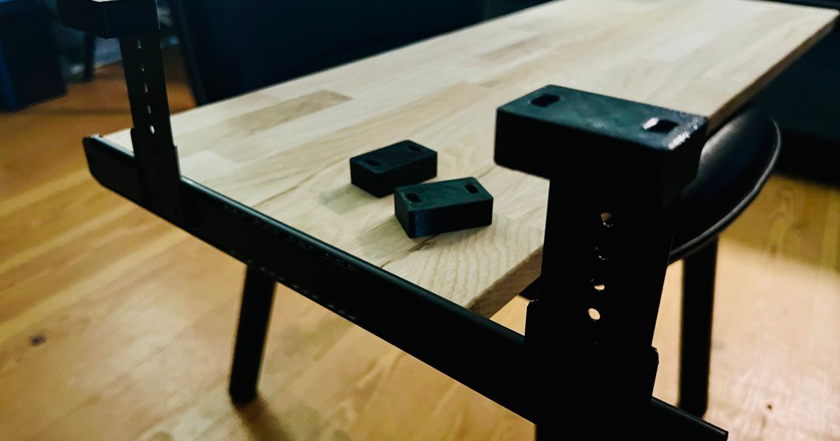 FRMSAET keyboard tray offset by andrewlb Download free STL model