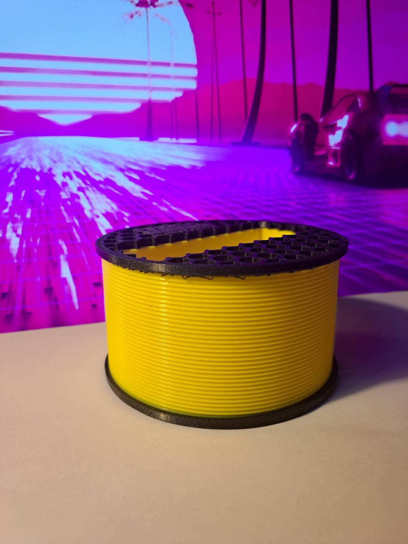 Prusament spool business card holder