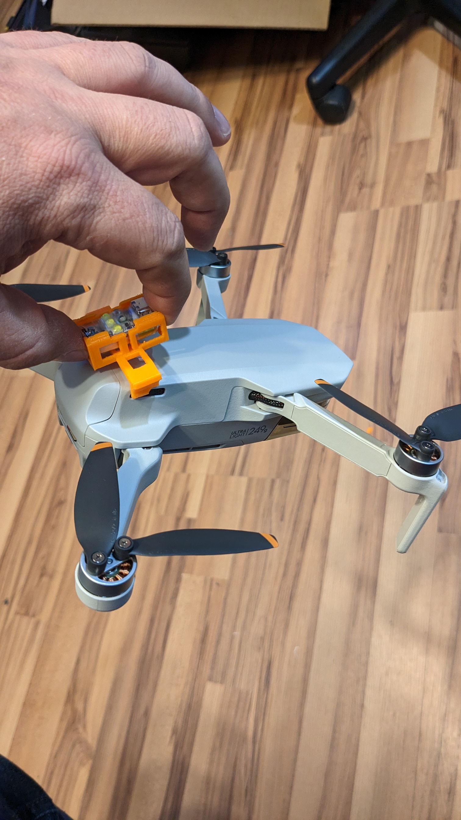 Mini2 Vifly led support 3D model thumbnail