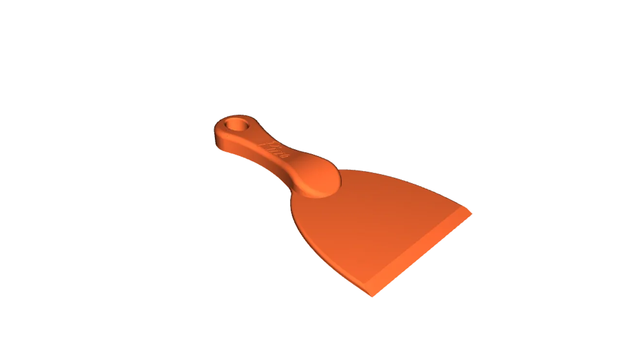 Free STL file paint spatula 🎨・3D printable model to download・Cults