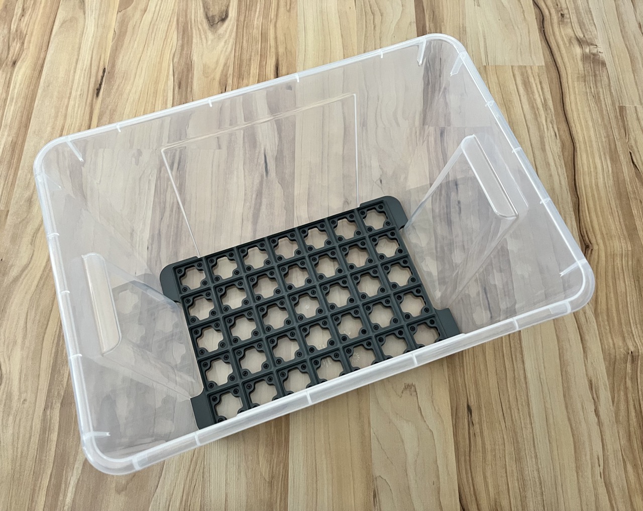 Gridfinity adapter for Ikea Samla box 22l by Akio | Download free STL ...