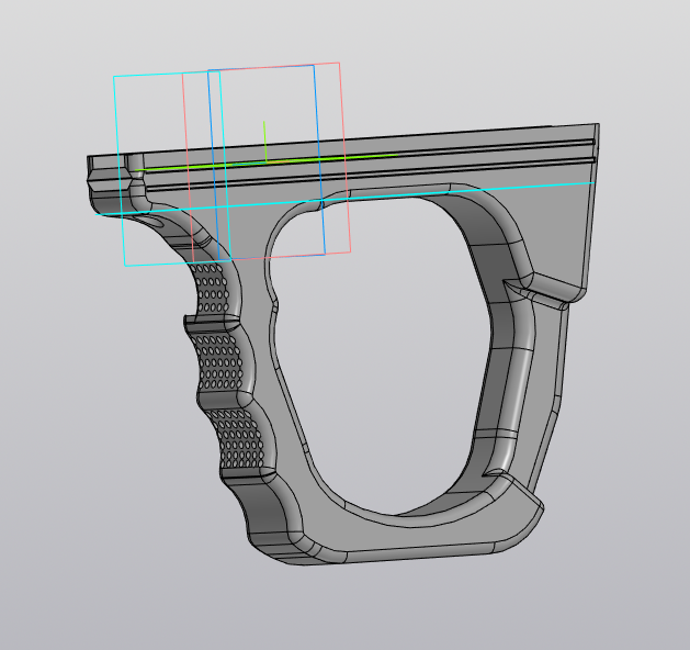 Circular handle Airsoft