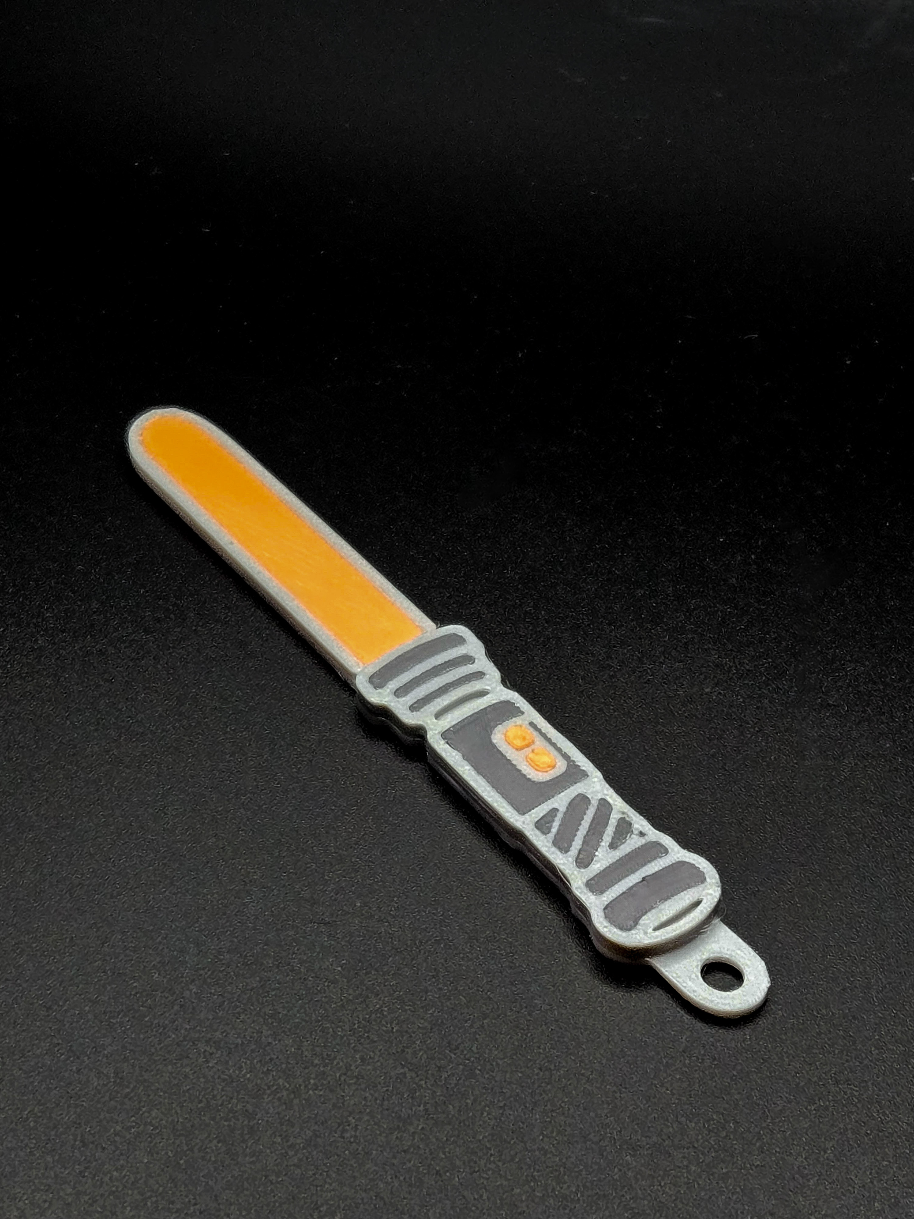 Mini Lightsaber Keychain