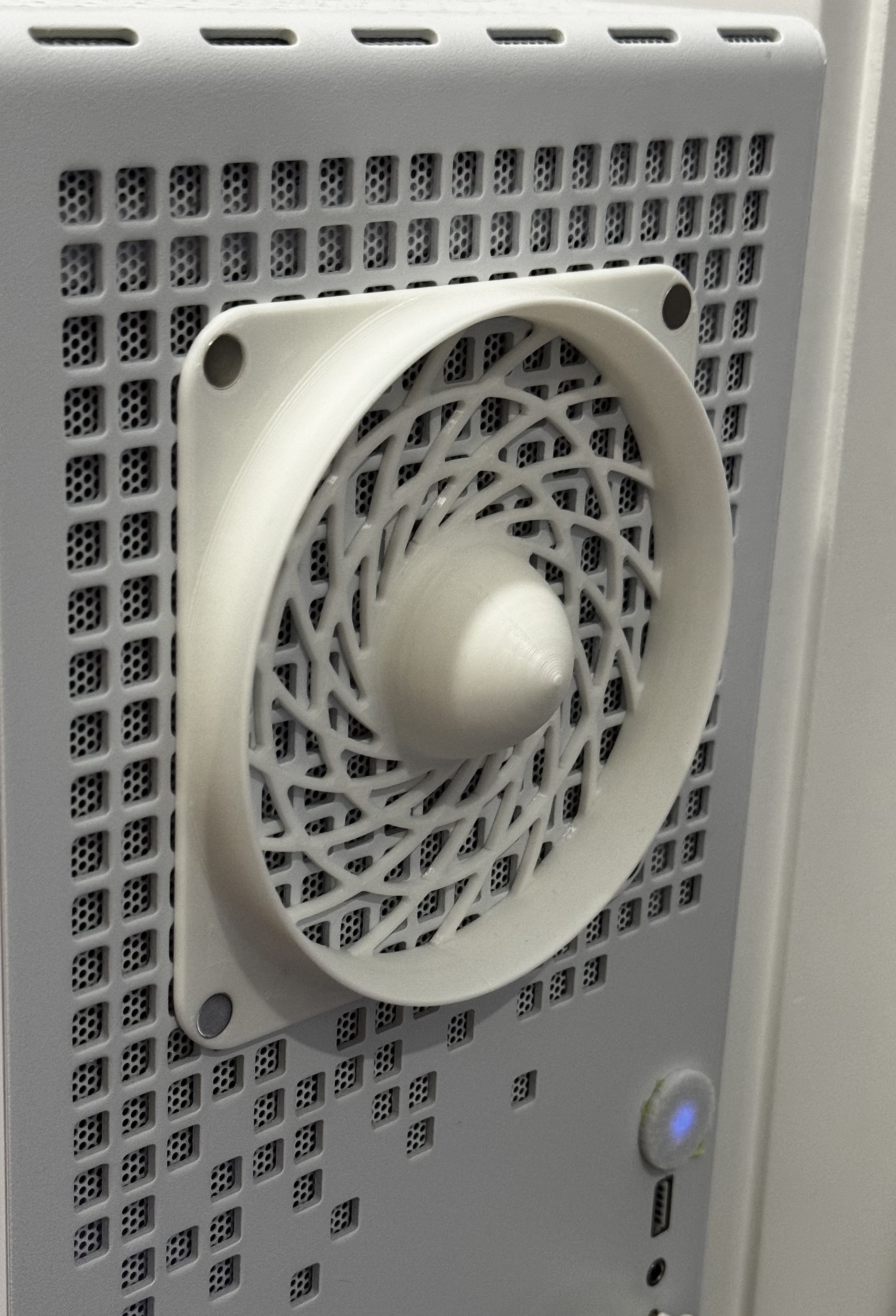 120mm Fan Ducted Inlet w/ Noctua Grill